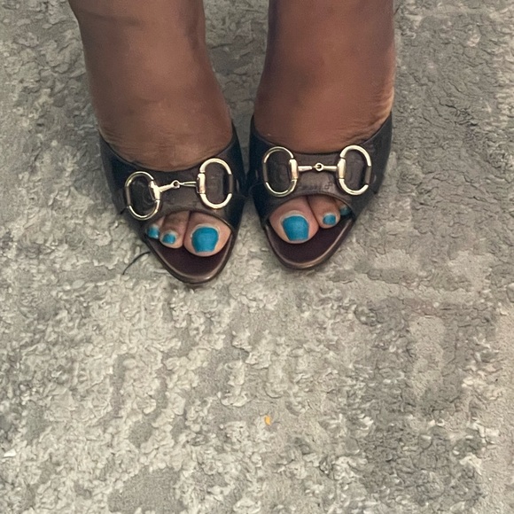 Gucci  guccissima open pumps - Picture 12 of 14